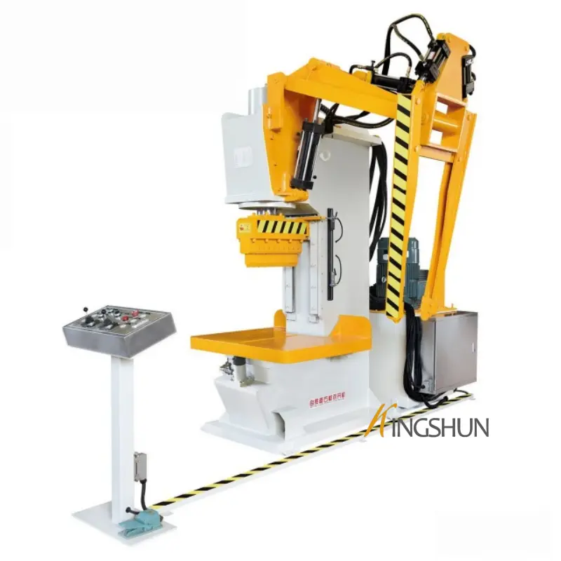 Machine à fendre la pierre avec panneau de commande